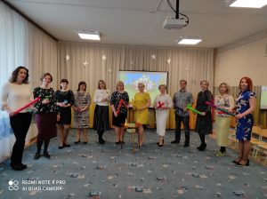Выступление педагогов с бумвокерсами
